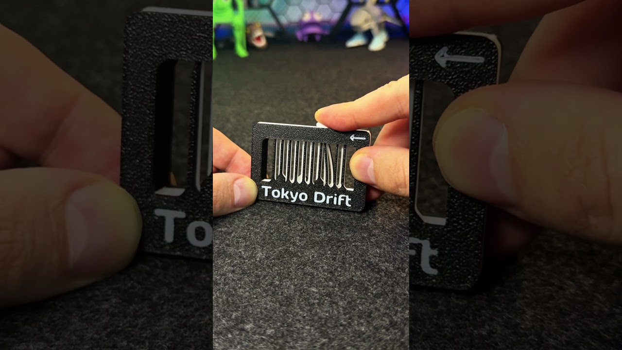 3D Printed Tokyo Drift - Teriyaki Boyz Musical Fidget