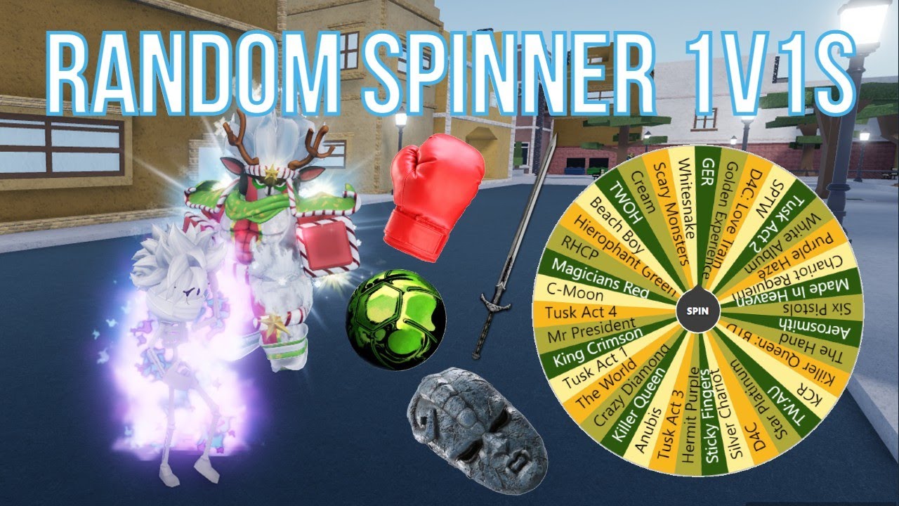 [YBA] Random Spinner 1v1s