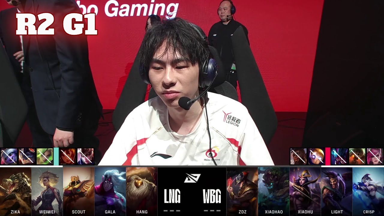 LNG vs WBG - Game 1 | Round 2 S14 LPL Spring Playoffs 2024 | LNG Gaming vs Weibo Gaming G1 full