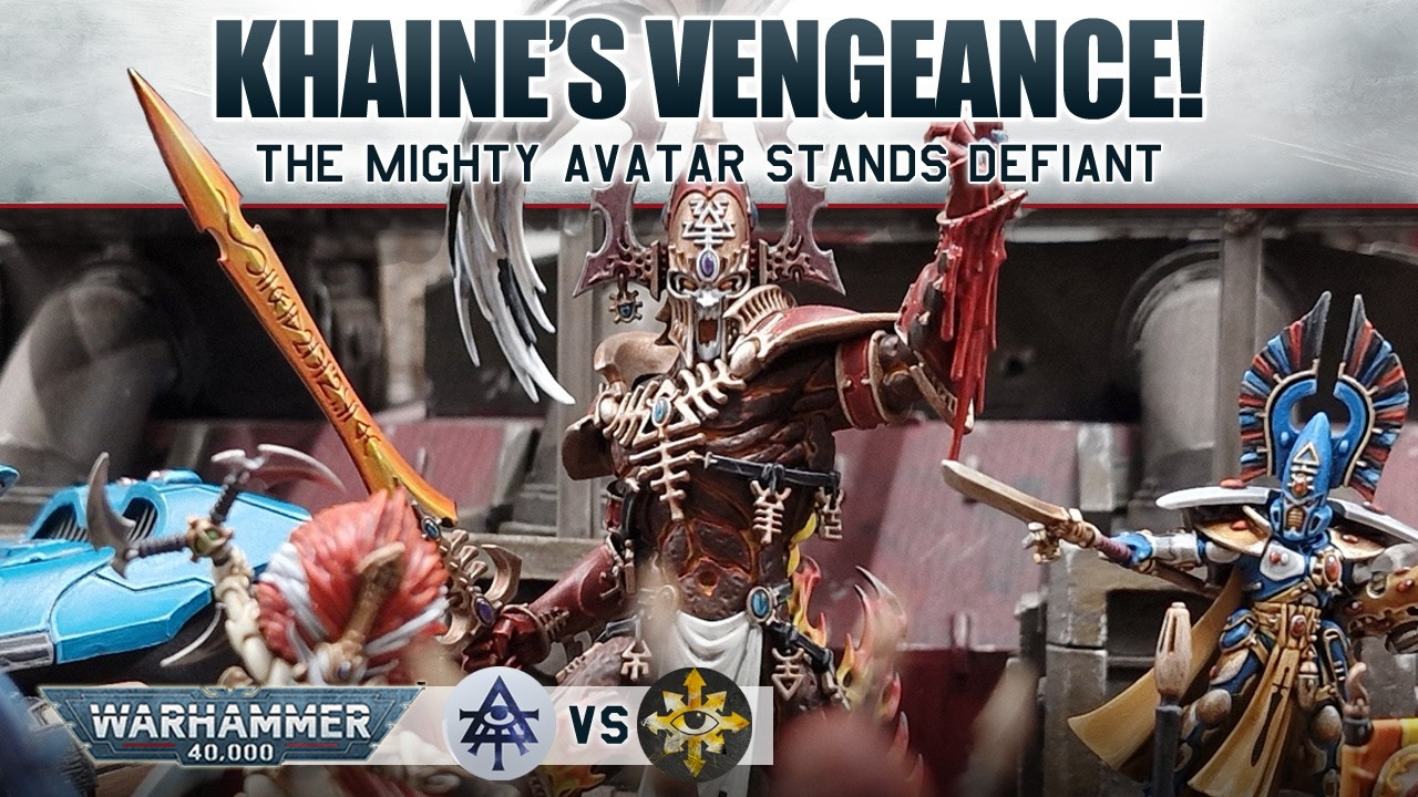 Aeldari vs Black Legion Chaos Space Marines Warhammer 40K 11th Edition Battle Report 2000pts