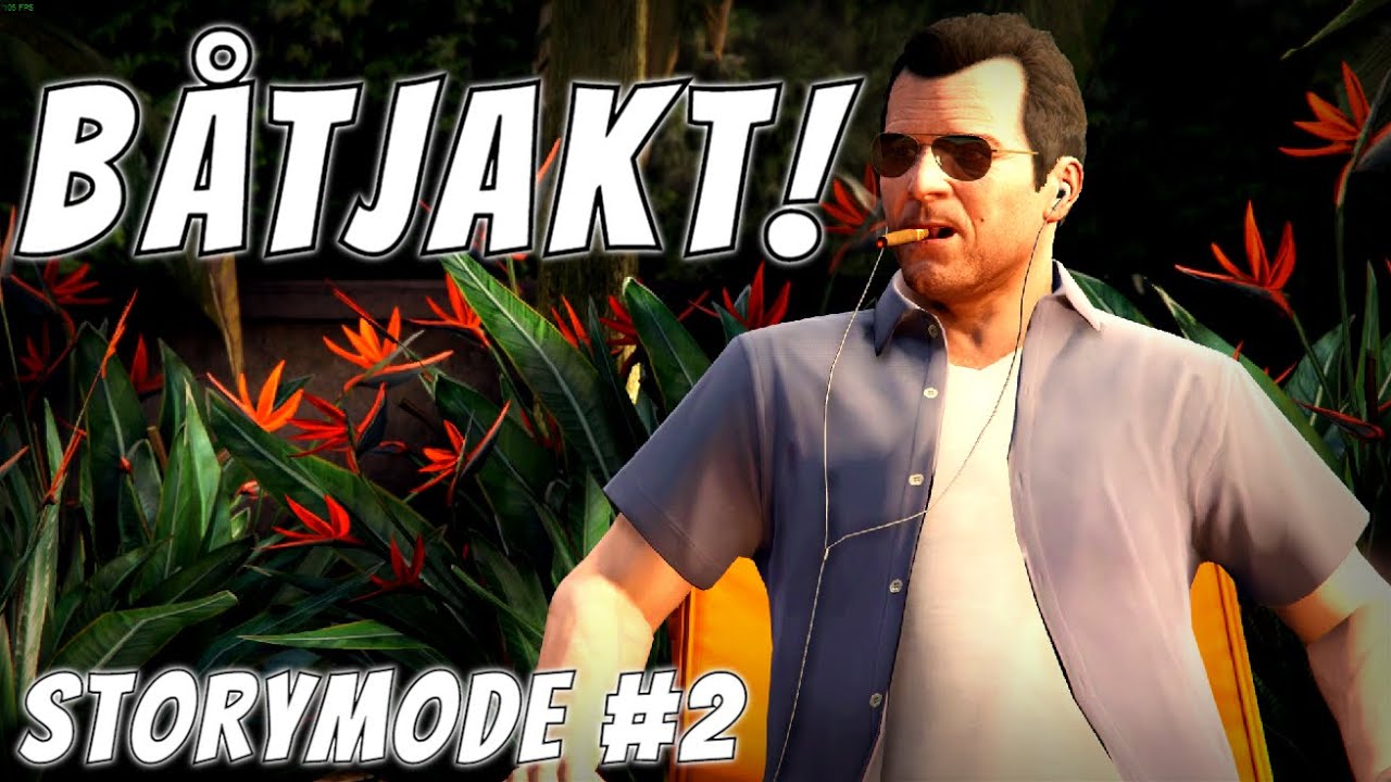 GTA 5 STORY MODE #2 JAGAR BÅTEN