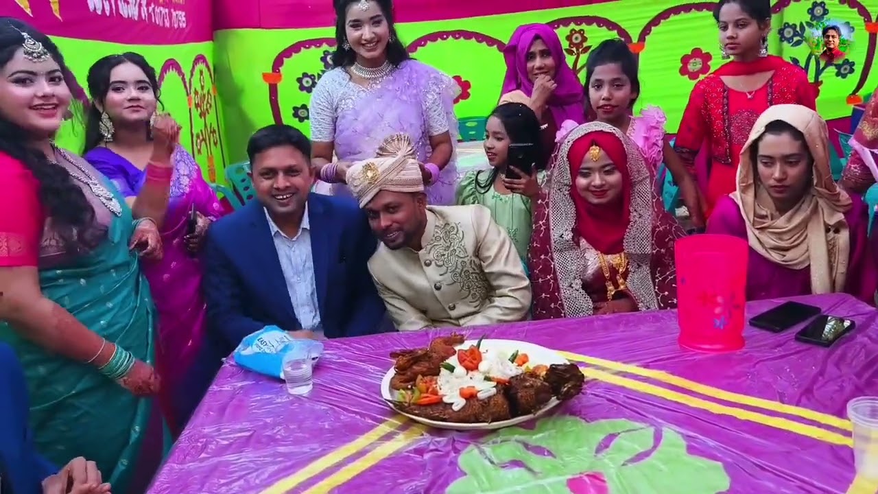 শালী দুলাভাই এর কাছ থেকে হাত ধুয়ে সালামী নিলেন গ্রামীণ বিয়ে বাড়ির দৃশ্য খুবই সুন্দর বগুড়া সদর!!