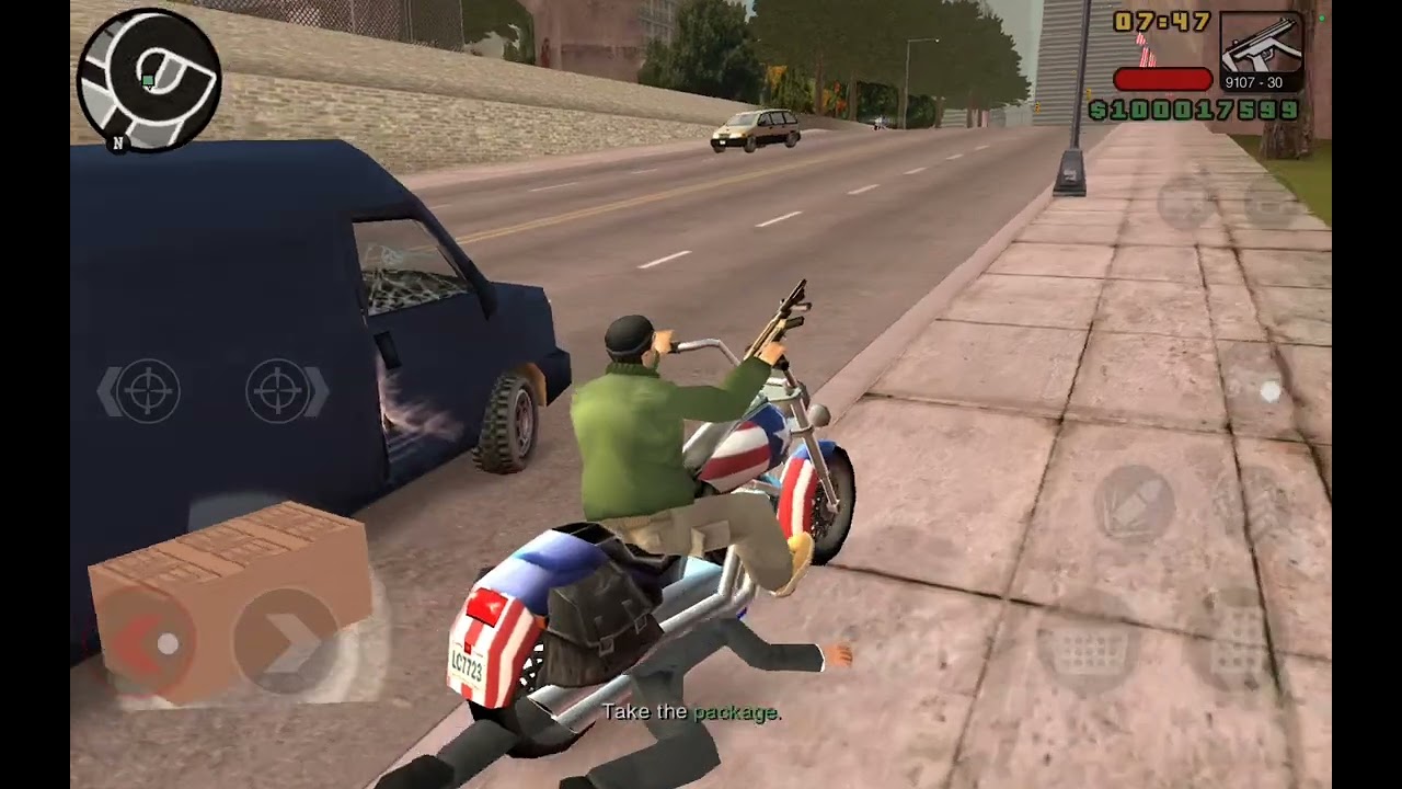 Countfeit count GTA liberty city stories follow ballot van 