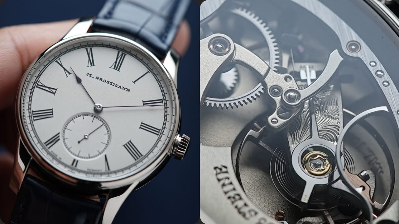 Collectors Best Kept Secret | The Moritz Grossman Hamatic Vintage Silver-Plated Dial In White Gold