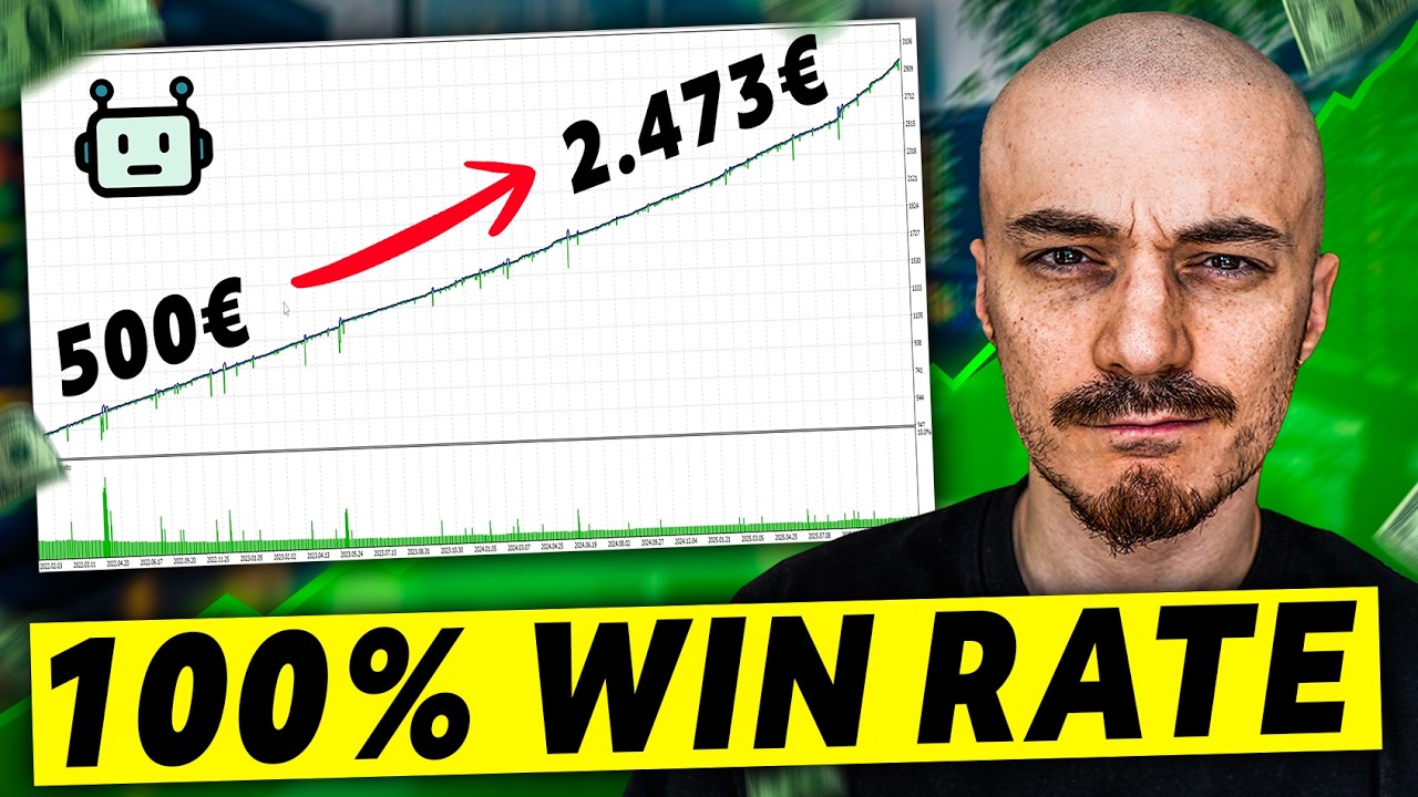 HO creato un  BOT di Trading CHE  NON PERDE MAI? (100% Win Rate) 📊