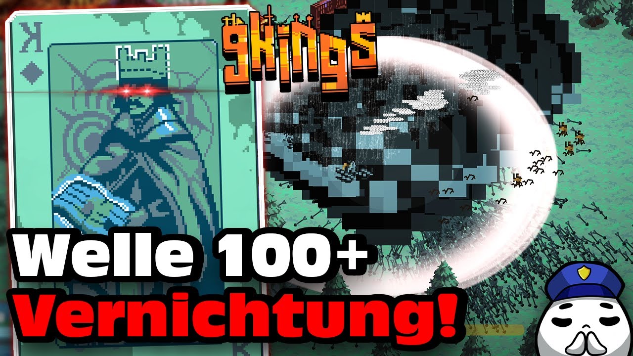 BALLISTEN = OP! Endlos Modus eskaliert komplett! Ich habe ein Monster erschaffen! | 9 Kings