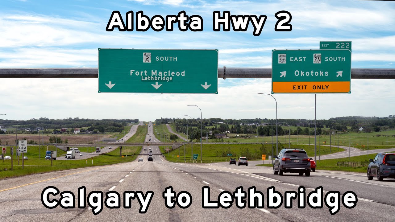 Alberta Highway 2 - Calgary to Lethbridge