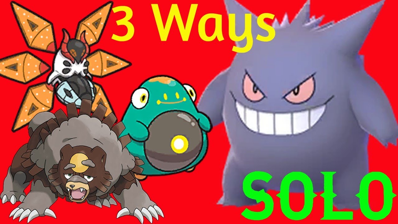 3 Ways to SOLO 6 Star Gengar