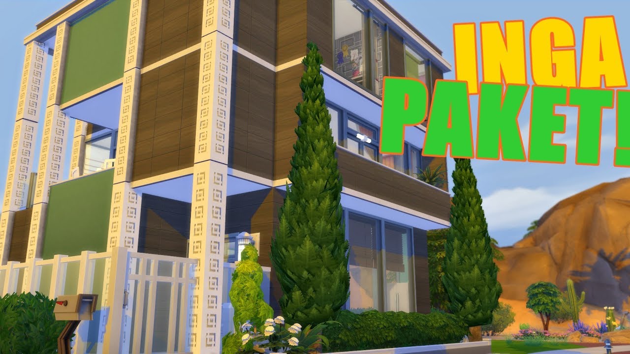 Färgglad familjevilla (inga paket!) - The Sims 4 Speed Build