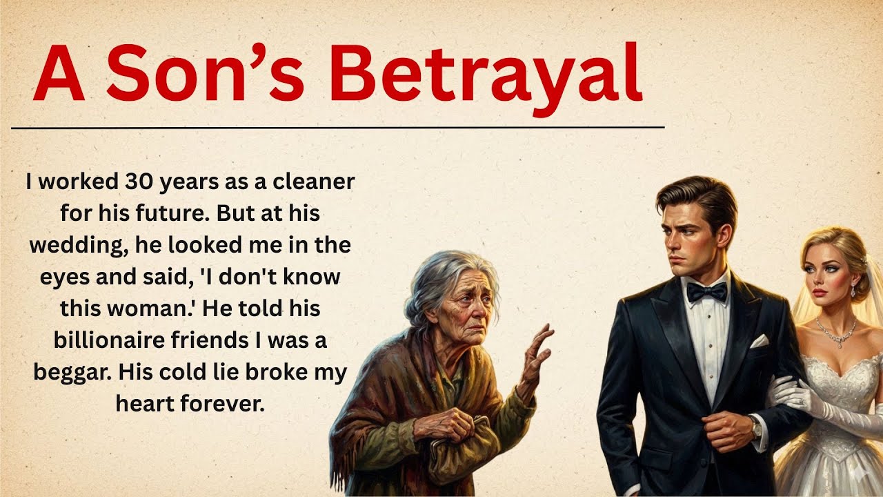 Learn English with Stories ⭐ A Son’s Betrayal | Level 3 English Listening & Speaking Practice
