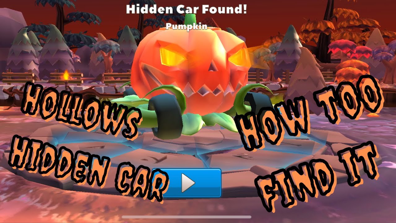 How to get Pumpkin Hidden Car | Crash of Cars