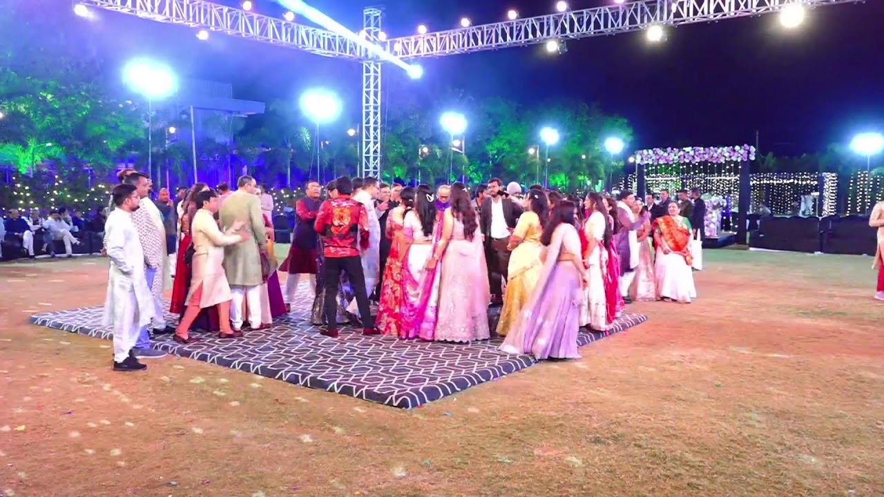 AMEE & ABHI WEDDING DANDIYA