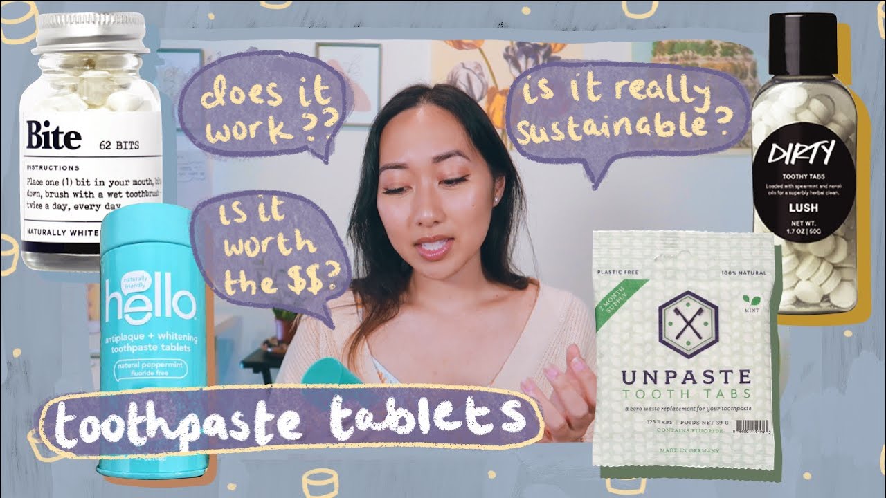 Toothpaste Tablet Review | BITE, LUSH, HELLO, UNPASTE