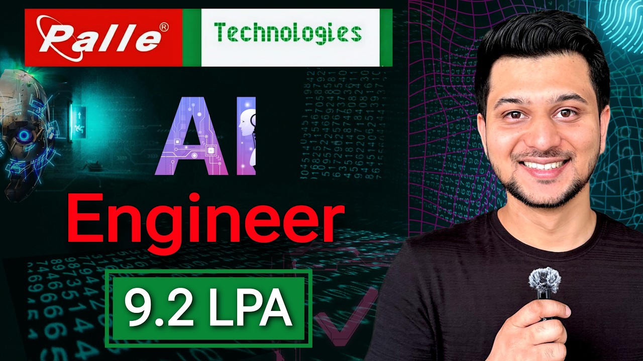 Generative Ai Engineer 9.2 LPA | Palle Technologies | Placement Record | Students Review