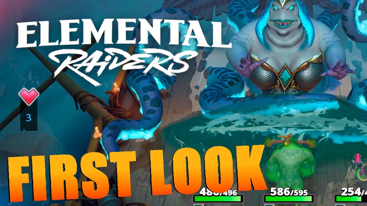 Elemental Raiders - Gameplay