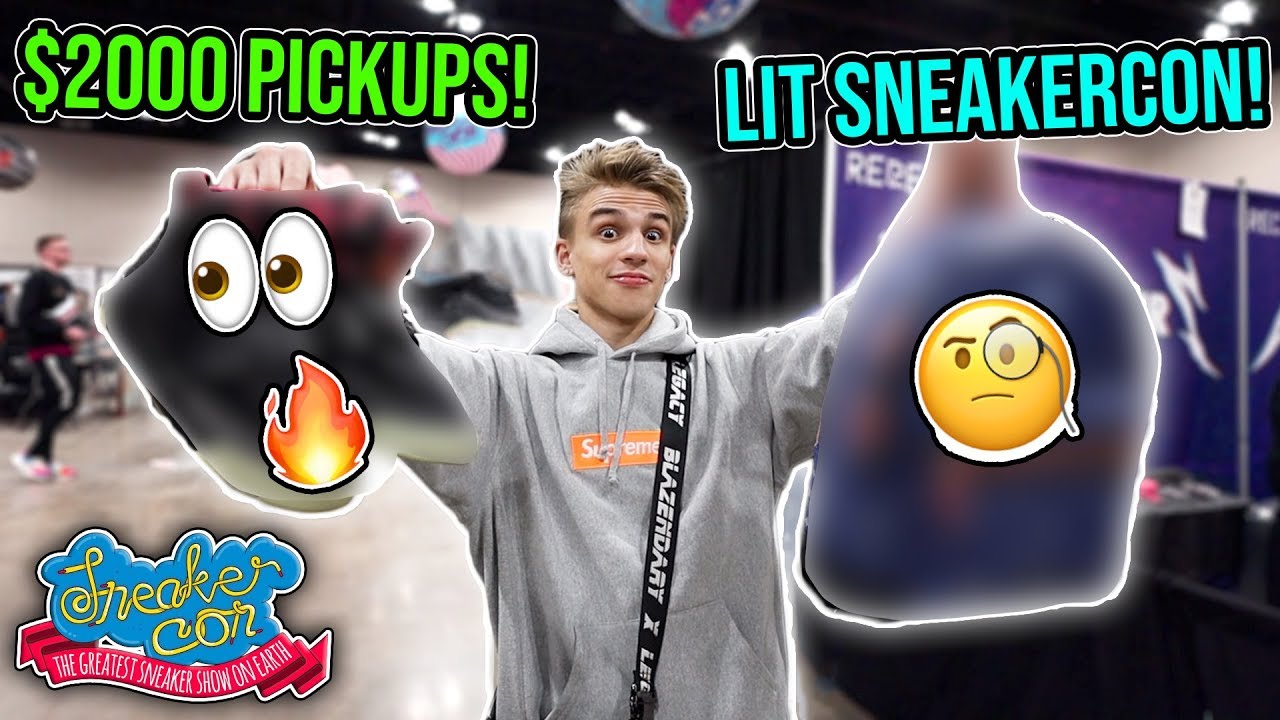 Copping Heat Sneakers and Designer at Sneakercon! ($2000 Pickups)