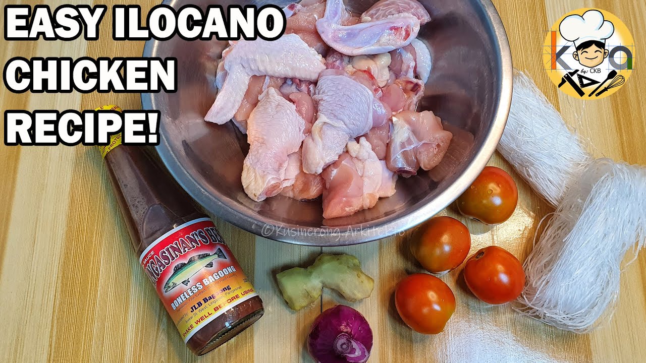 ILOKANONG LUTO SA MANOK NA SOBRANG DALING LUTUIN!!! (ILOCANO CHICKEN RECIPE!)