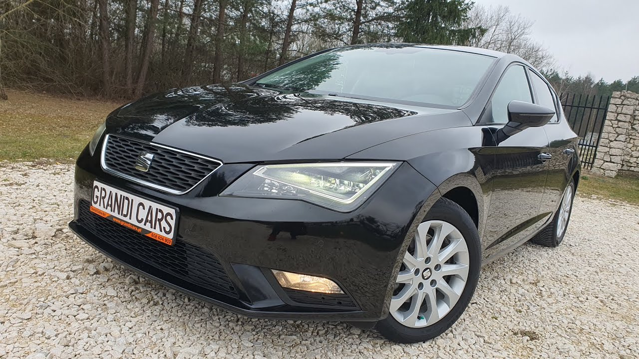 Seat Leon III 2013 1.6 TDI 110KM Ecomotive Style LED Prezentacja Samochodu