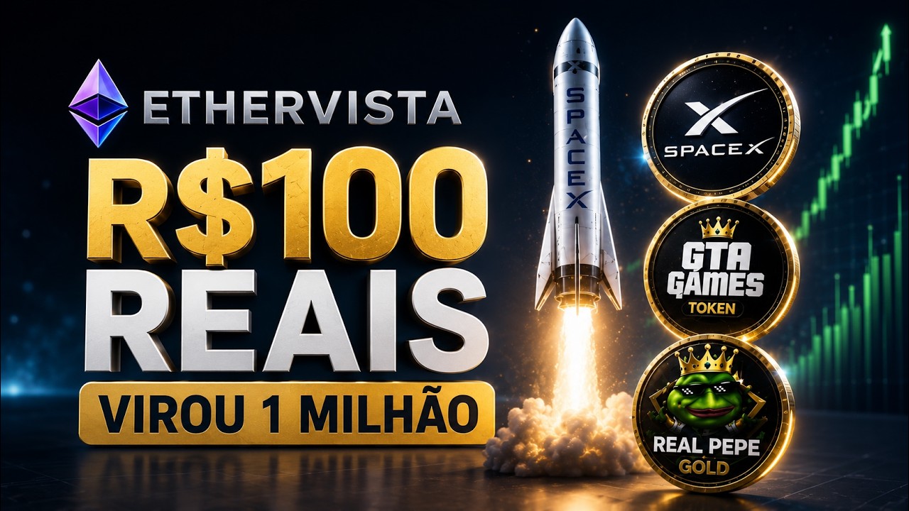 top 3 CRIPTOMOEDAS para 2026 COM POTENCIAL DE FAZER 1000X? ( AN&Aacute;LISE REAL)
