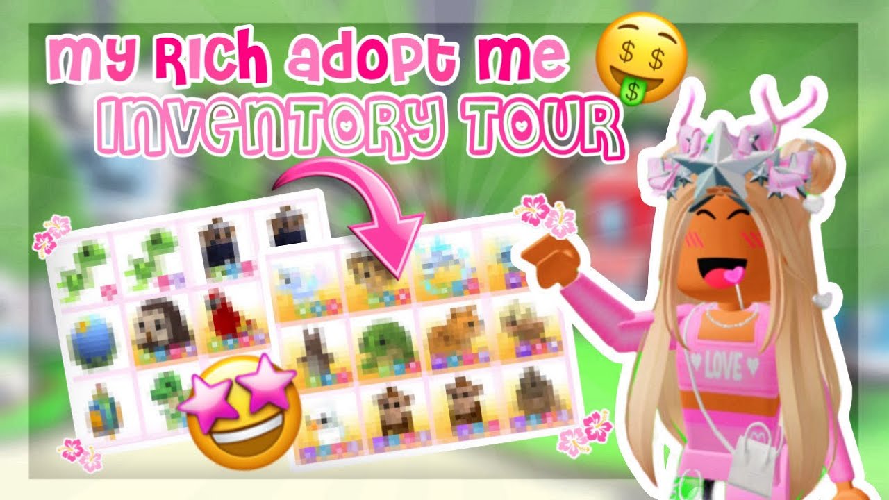 MY *RICH* ADOPT ME INVENTORY TOUR!!