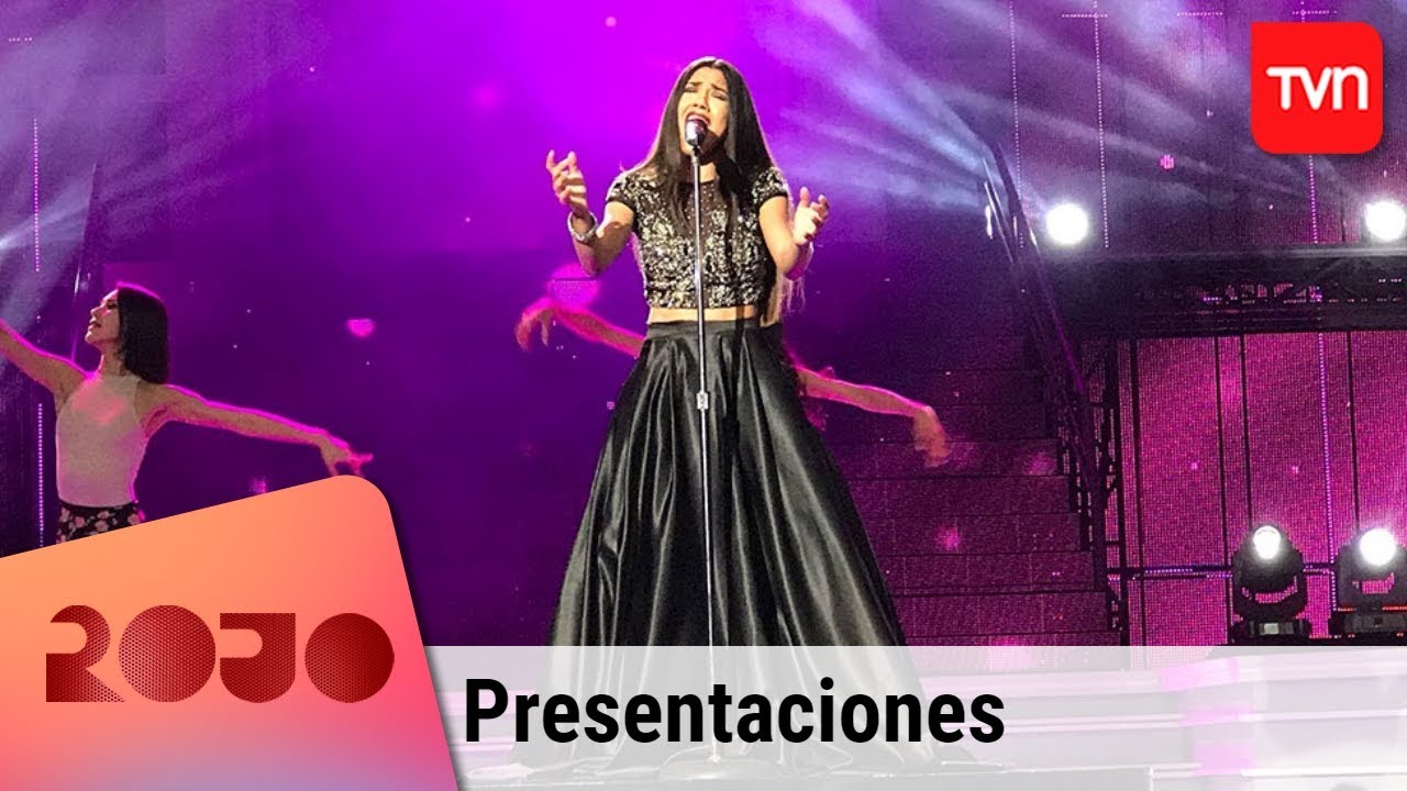 Jeimy Espinoza cantó 