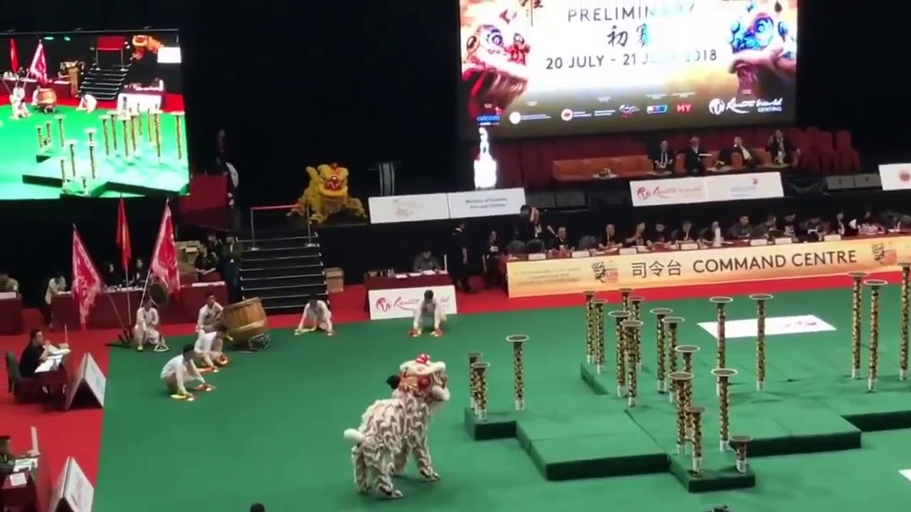 2018 Genting World Lion Dance Championship VietNam Tinh Anh Duong The Duc Hoi