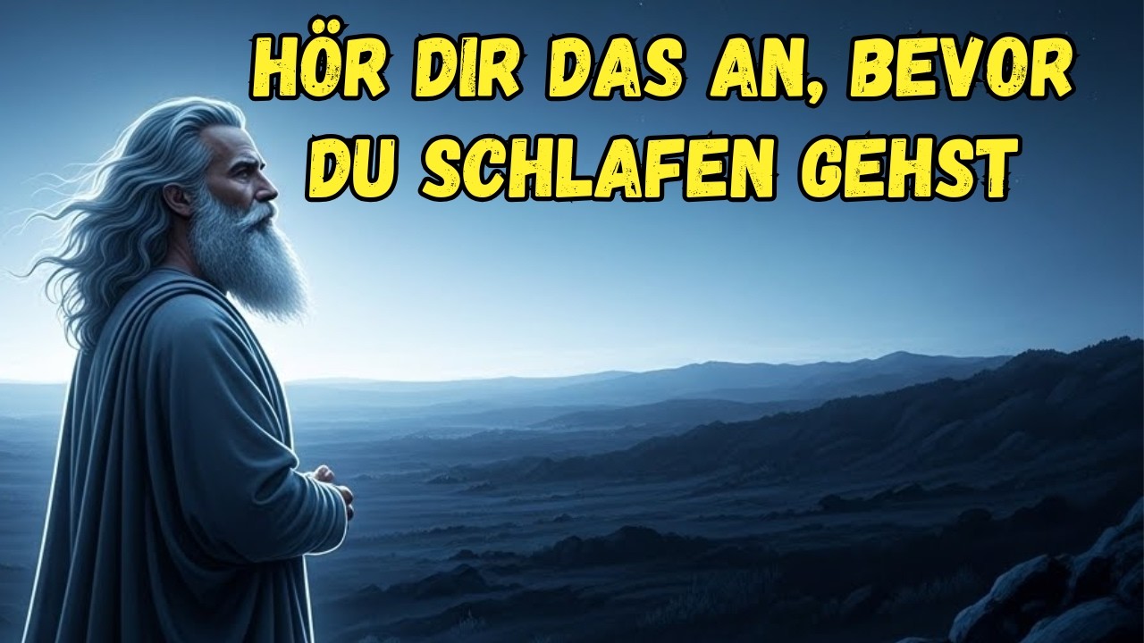 Hör dir das an, bevor du schlafen gehst, und schlaf ruhig.