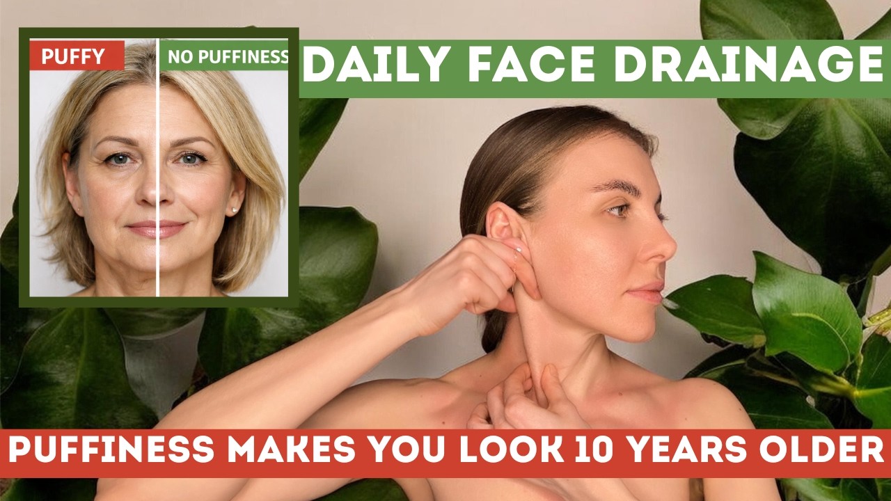 How to Depuff Your Face: Lymphatic Drainage Massage