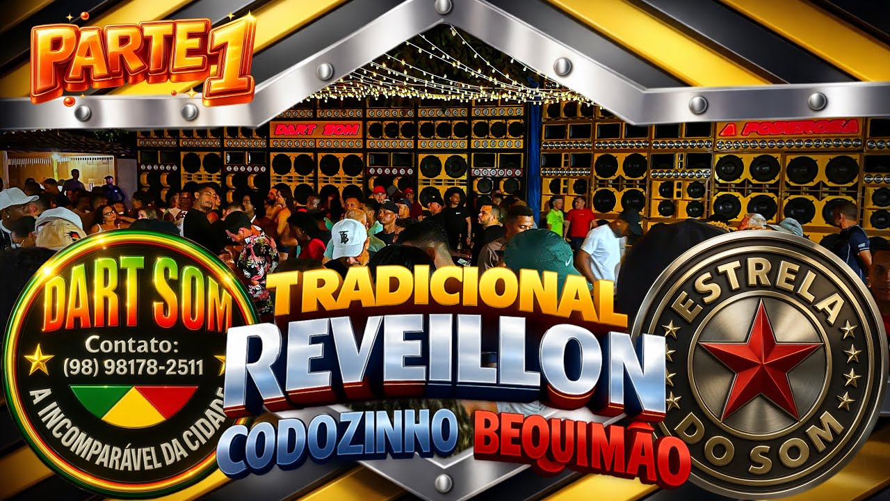 FESTA DE REVEILLON EM CODOZINHO BEQUIMAO COM AS RADIOLAS ESTRELA DO SOM x DARTSOM.(PARTE 1)