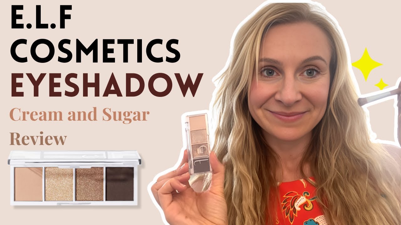 Палитра теней для век Cream & Sugar Bite Size от Elf Cosmetics | Образцы и обзор!