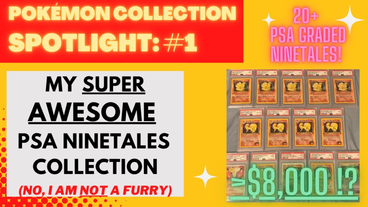 [E1] AWESOME $8,000 in PSA Graded Ninetales Cards!? - Pokemon TCG Collection Spotlight