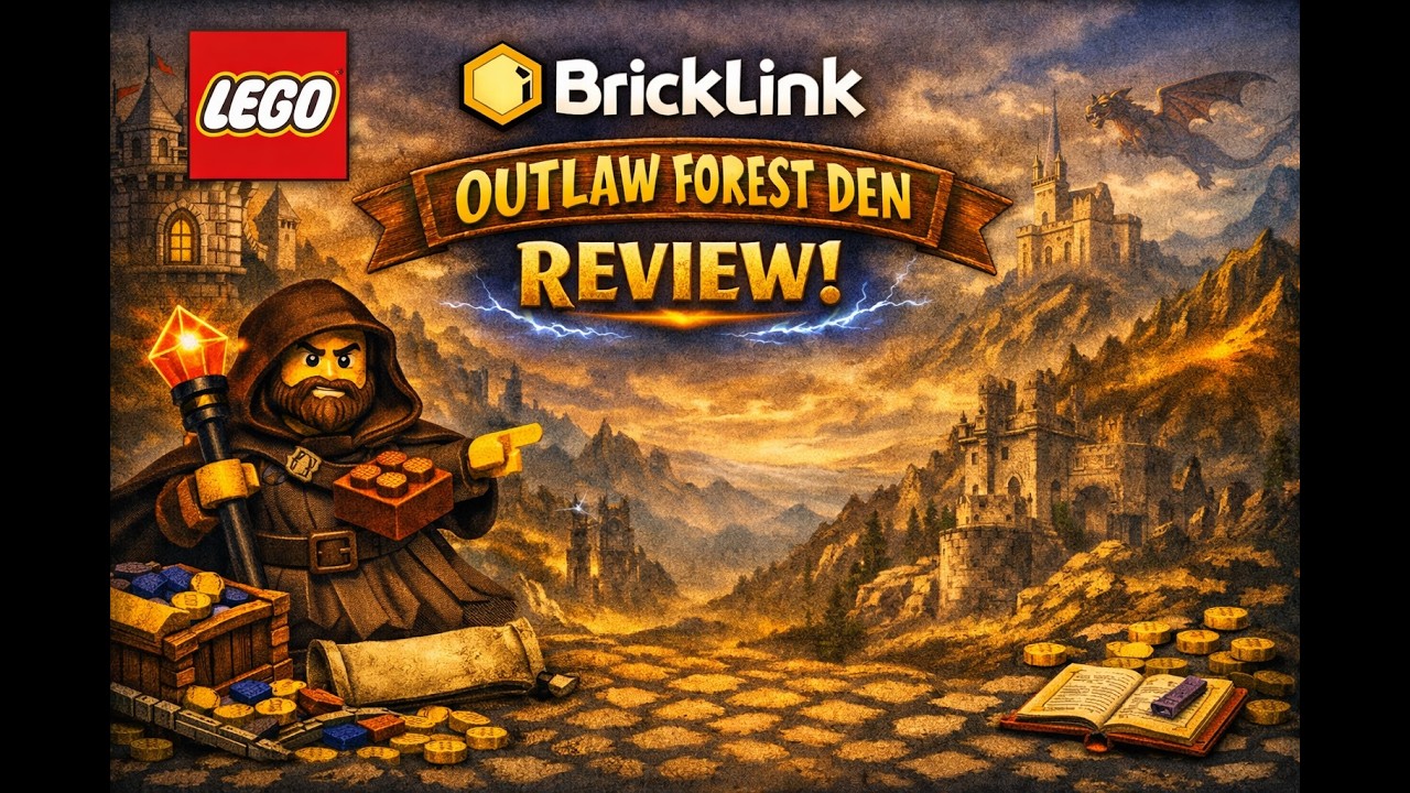 THE PACK IS BACK! Bricklink Series 6 Outlaw Forest Den Review