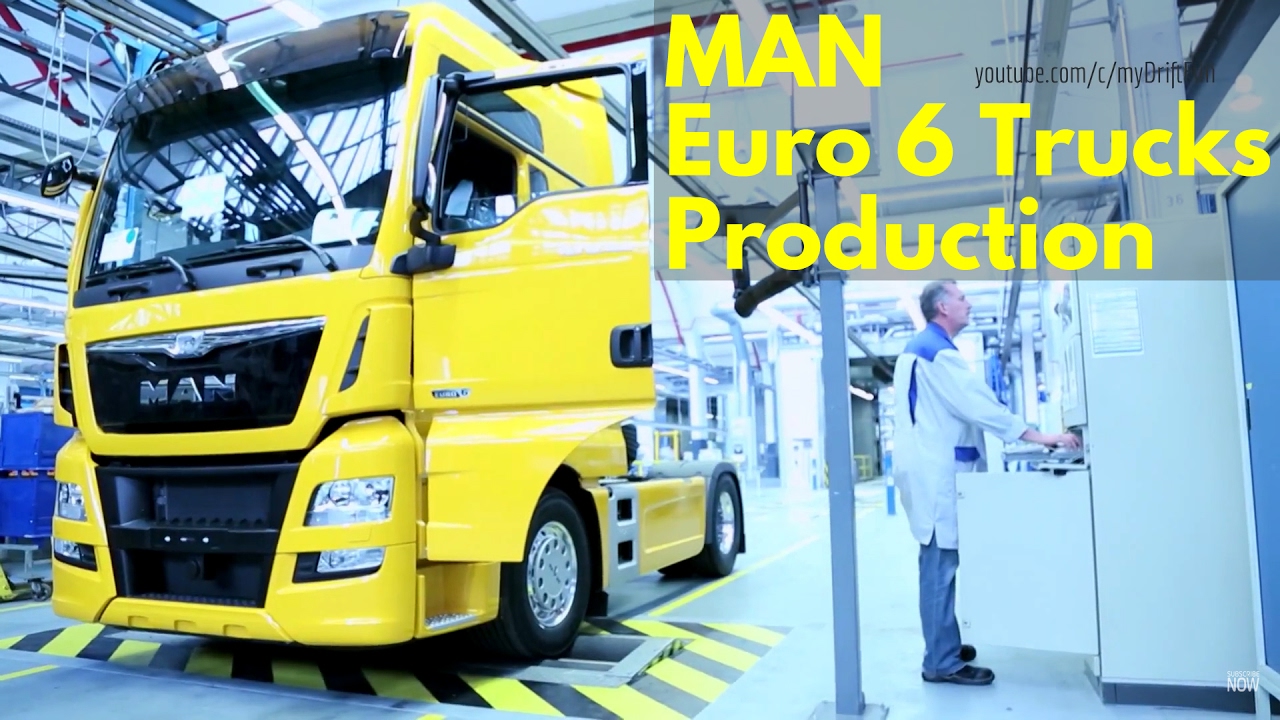 MAN Euro 6 Trucks Production