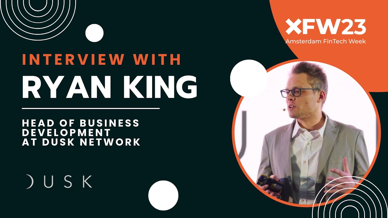 Amsterdam Fintech Week 2022- Dusk Network Interview