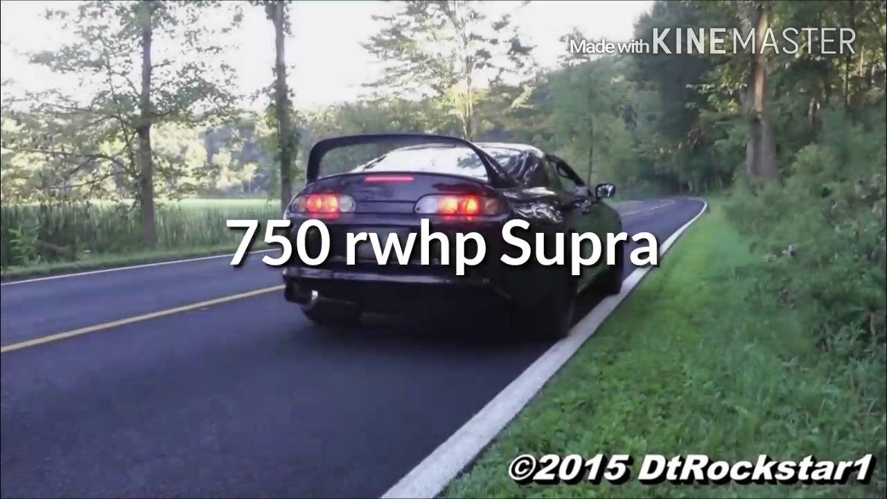 750 rwhp Toyota supra