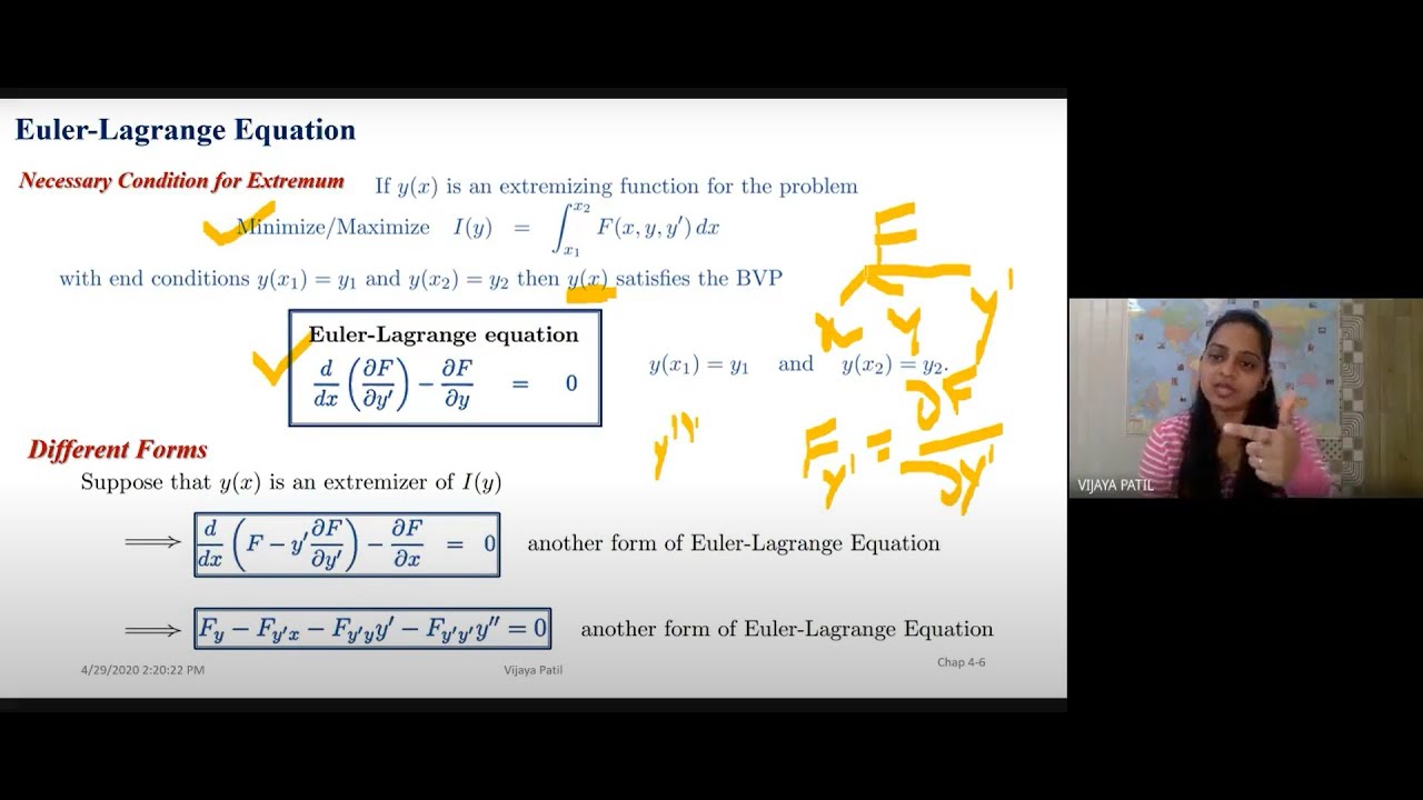 #Calculus of Variations: Functionals and Euler-Lagrange Equation