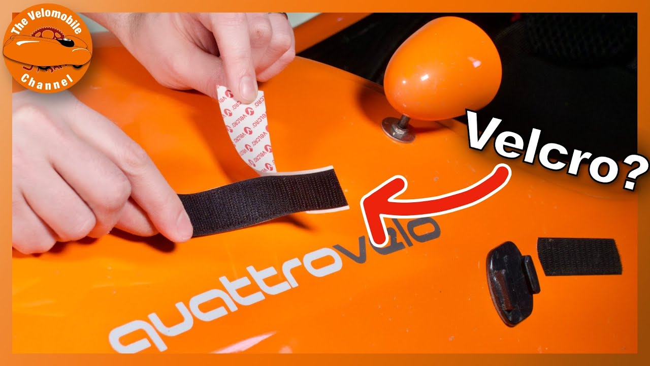 Do You Know How To Mount Velcro PROPERLY in Velomobile?