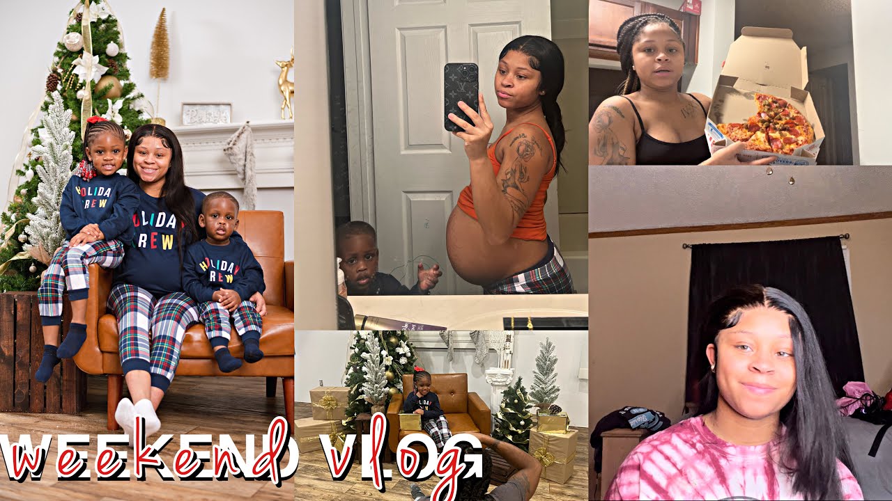 A FULL WEEKEND WITH A PREGNANT TEEN MOMMA OF 3  💕| very busy 😭