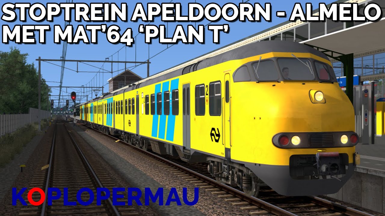 Train Simulator 2022: Ouderwets als Stoptrein met een Plan T van Apeldoorn naar Almelo stopperen!