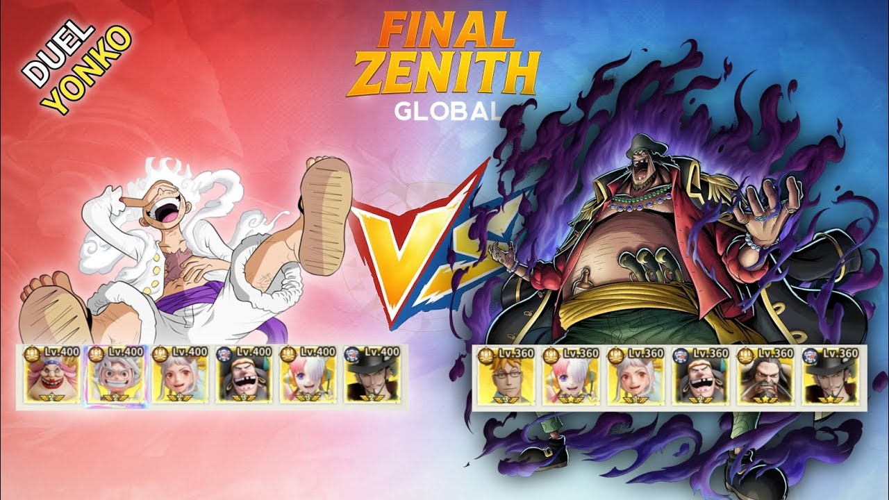 DUEL YONKO 🔥 FINAL ZENITH GLOBAL | OP SAILING KINGDOM | OP SAILING TREASURE| KING OF SAILING