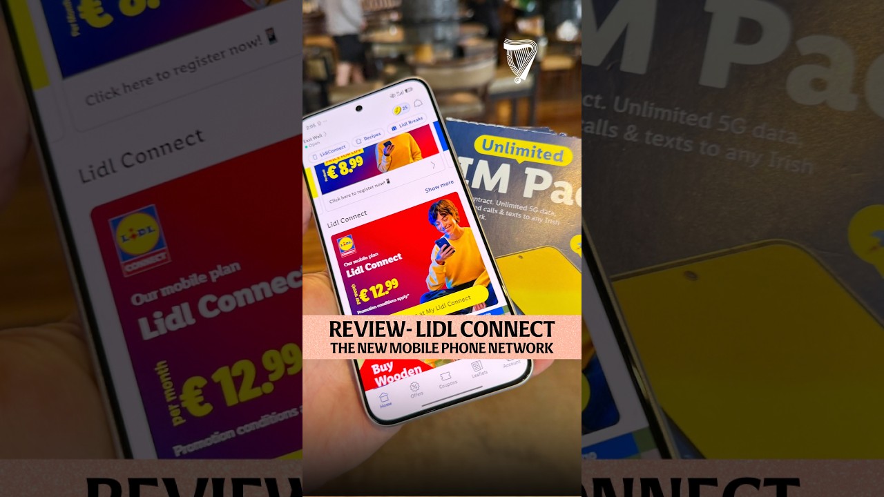 ОБЗОР: Новая мобильная сеть Lidl за 9 евро в месяц! 📱