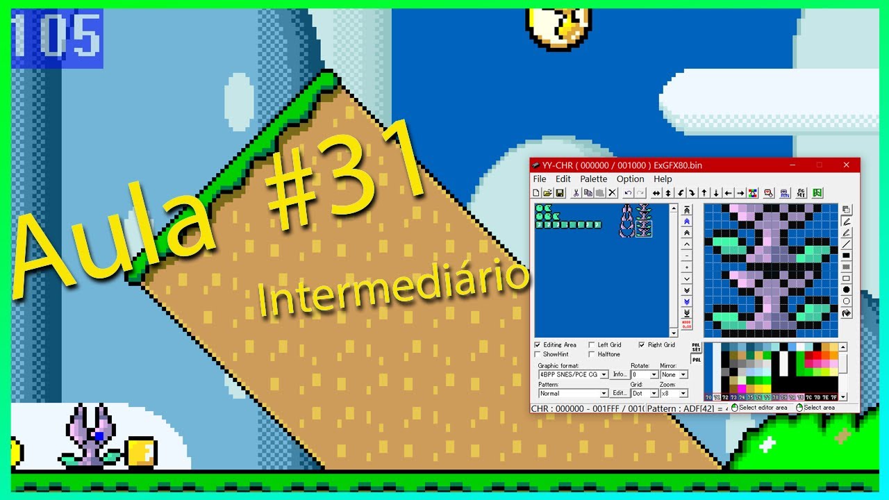 Como animar blocos (parte4) - Lunar Magic
