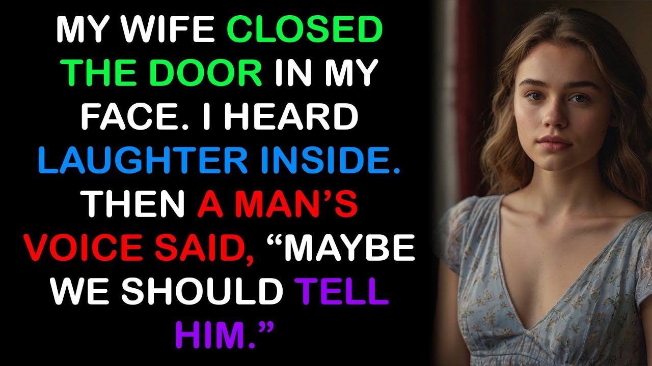 My Wife Closed the Door on Me. I Heard Laughter Inside