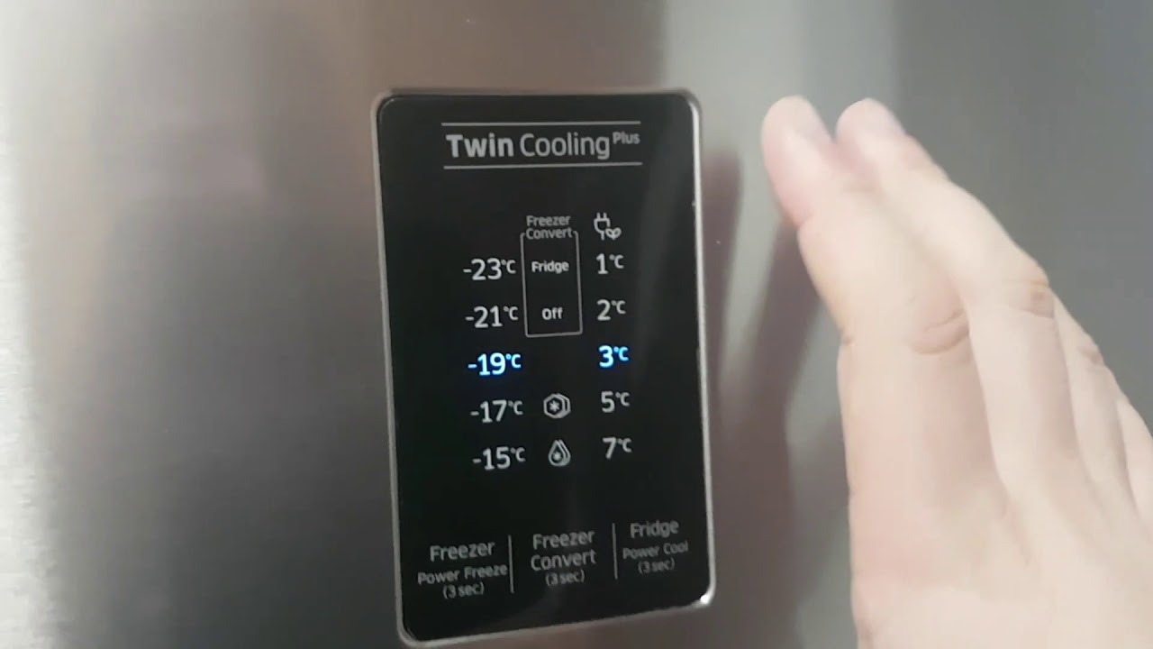 Geladeira Samsung TWIN COOLING PLUS RT5000K