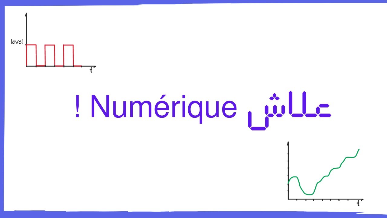 Signal Num&eacute;rique Vs Signal Analogique