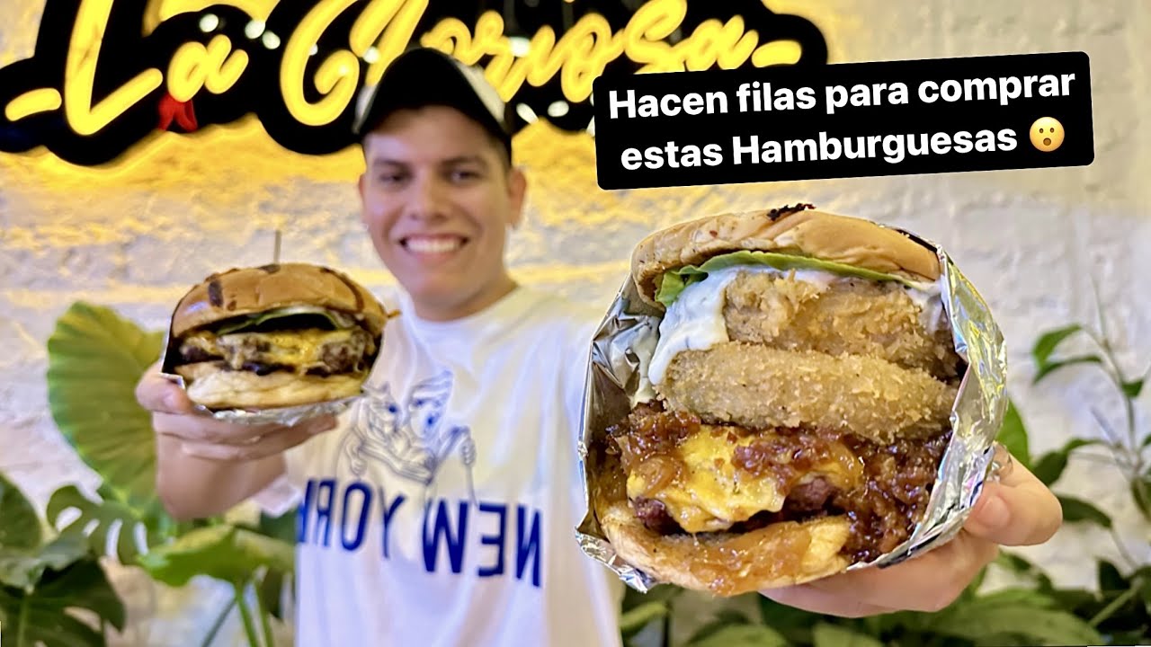 Probando las HAMBURGUESAS por las que hacen filas en Bucaramanga 😱 La Gloriosa Hamburgueseria