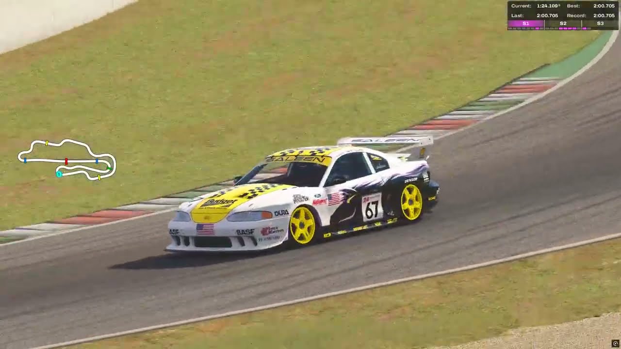 Mugello Saleen - Mustang SR GT2 - 2:00.705