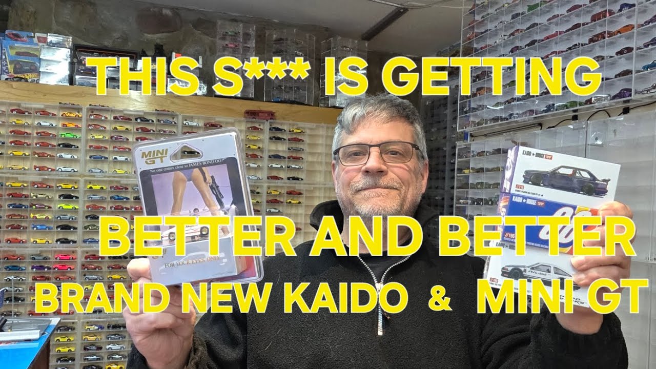 Kaido House & Mini GT BRAND NEW CASTINGS and wow these are off the rails!!!