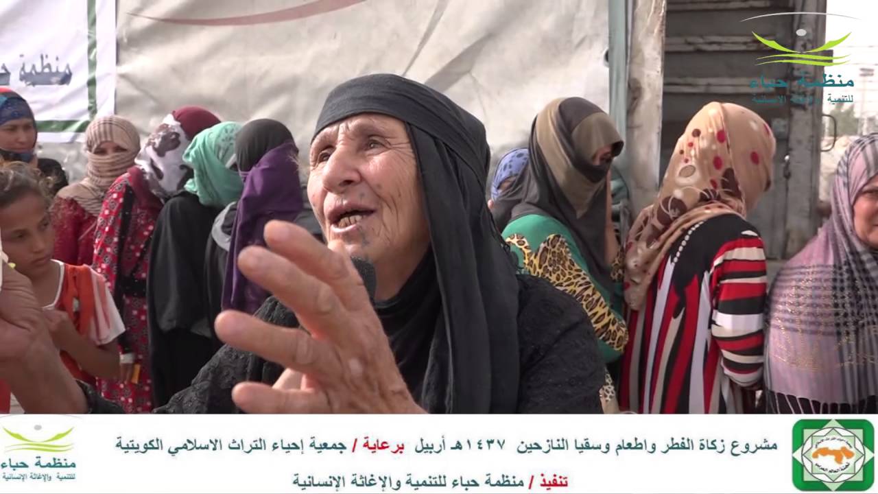 مشروع زكاة الفطر 1437هـ  الوجبة الثانية ومشروع سقيا النازحين في أربيل / مخيم ديبكه