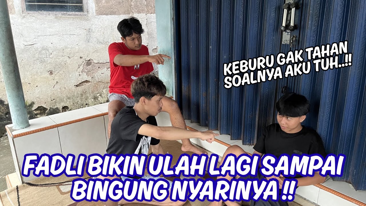 MAU NYARI JAMUR DI HUTAN MALAH JADI NYARIIN SI FADLI HILANG..!!